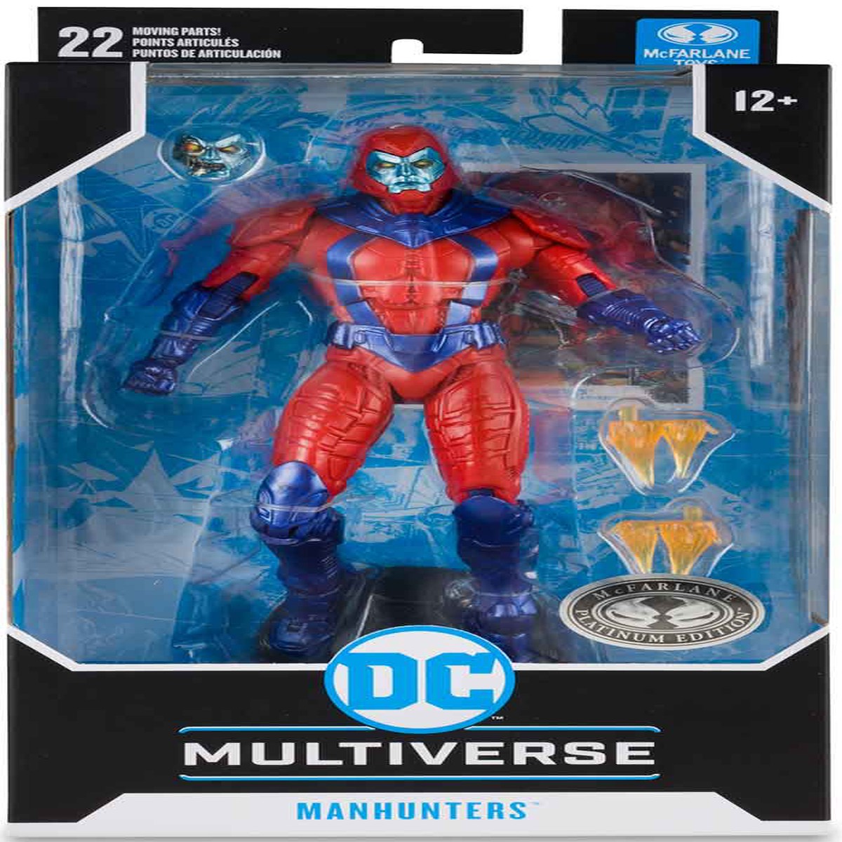 DC Multiverse Green Lantern Corps 7 Inch Action Figure Exclusive – Manhunters Platinum
