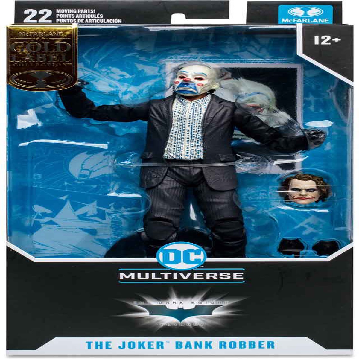 DC Multiverse The Dark Knight 7 Inch Action Figure Exclusive – Bank Robber Joker Gold Label