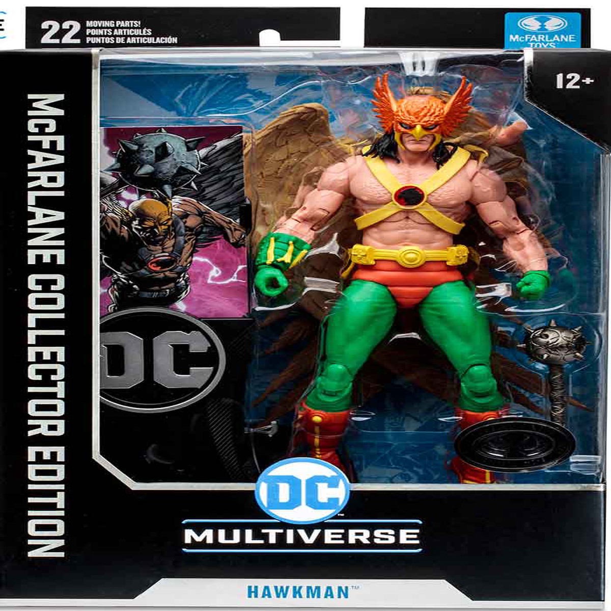 DC Multiverse Zero Hour 7 Inch Action Figure Collector Edition Exclusive – Hawkman Platinum