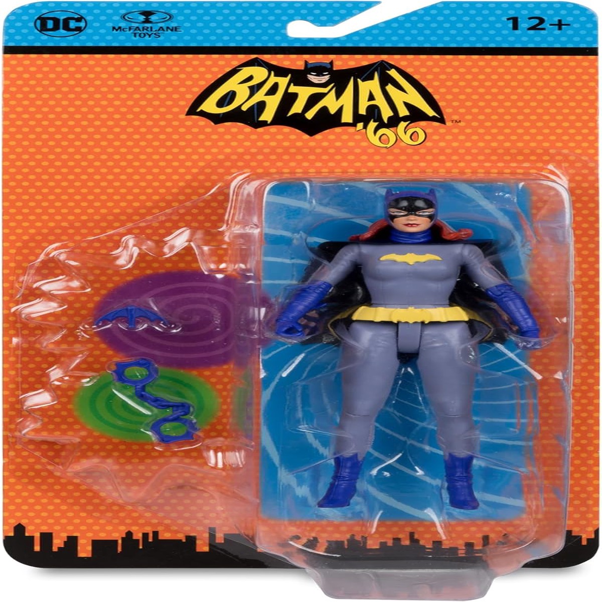 DC Retro Batman 1966 6 Inch Action Figure Wave 11 – Batgirl Grey & Blue Suit