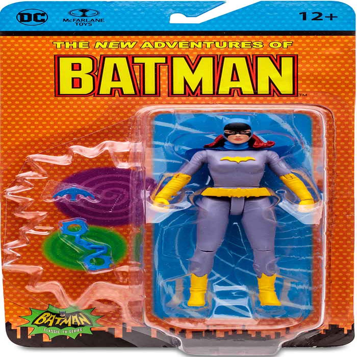 DC Retro The New Adventures of Batman 6 Inch Action Figure Series 1 – Batgirl Grey Suit