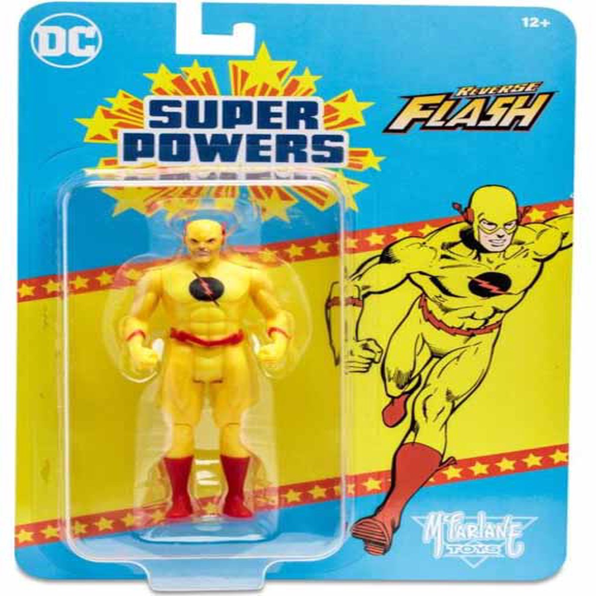 DC Super Powers 4 Inch Action Figure Wave 5 Exclusive – Reverse Flash (Sub-Standard Packaging)