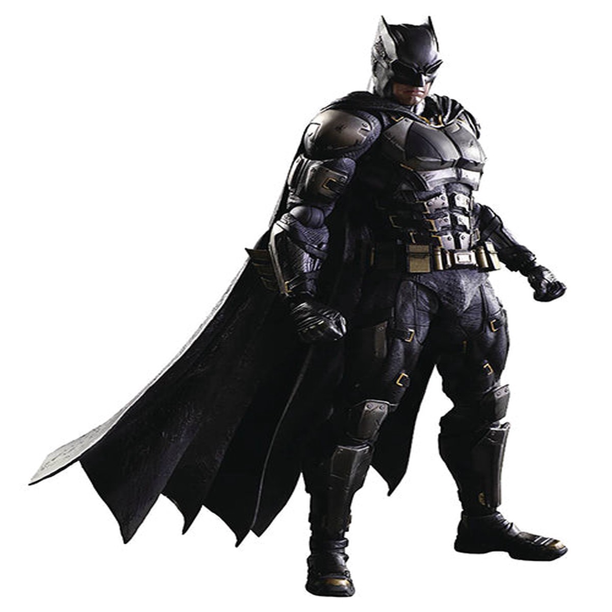 Justice League Variant 10 Inch Action Figure Play Arts Kai – Batman Tactical Version (Shelf Wear Packaging)
