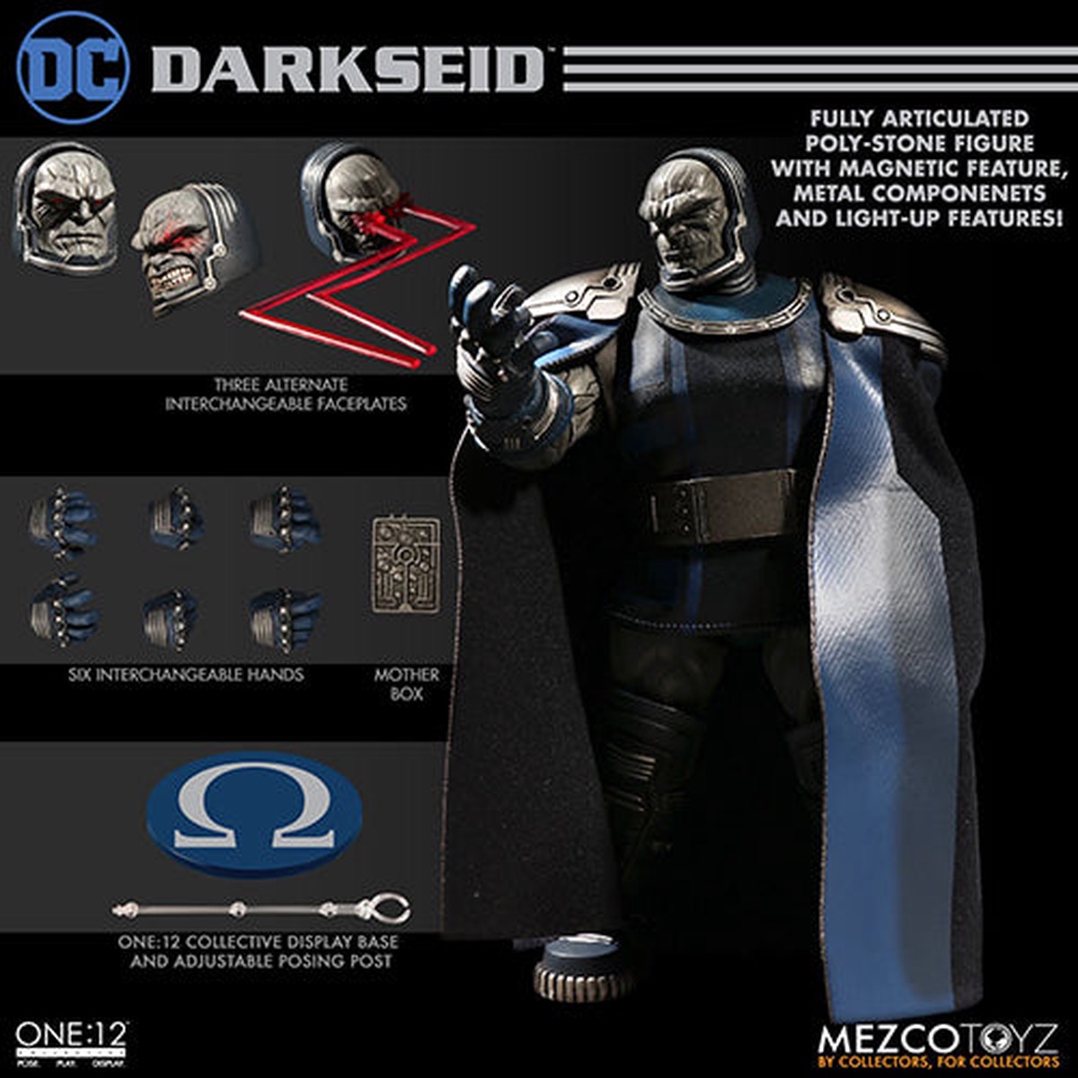 One-12 Collective 6 Inch Action FIgure Dc Comics – Darkseid