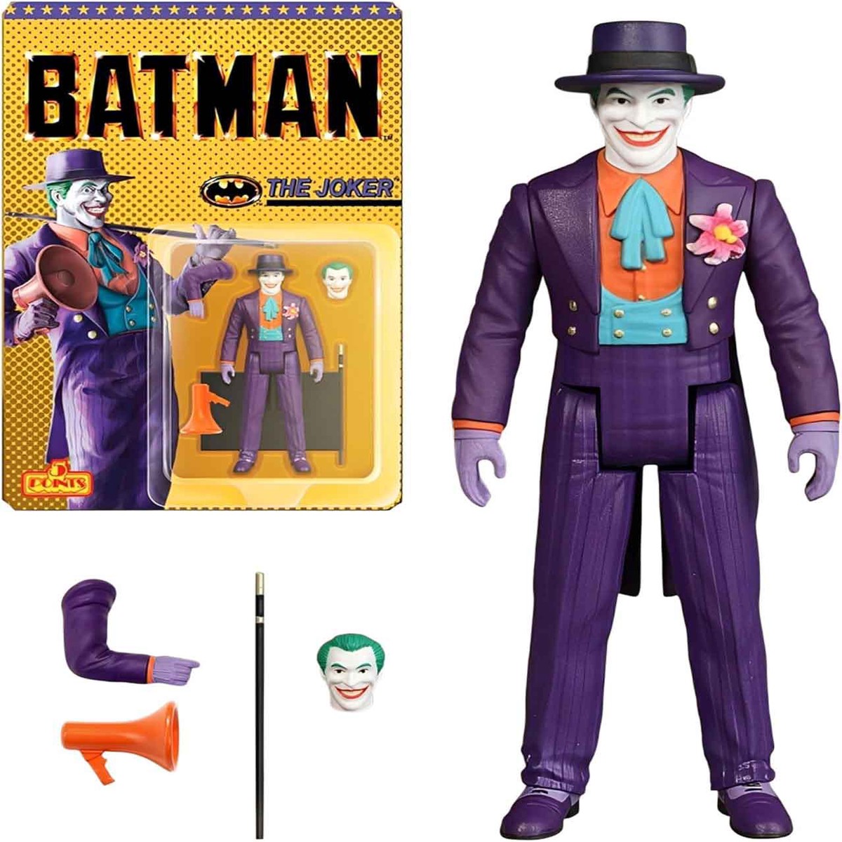Batman 1989 3.75 Inch Action Figure 5 Points – The Joker