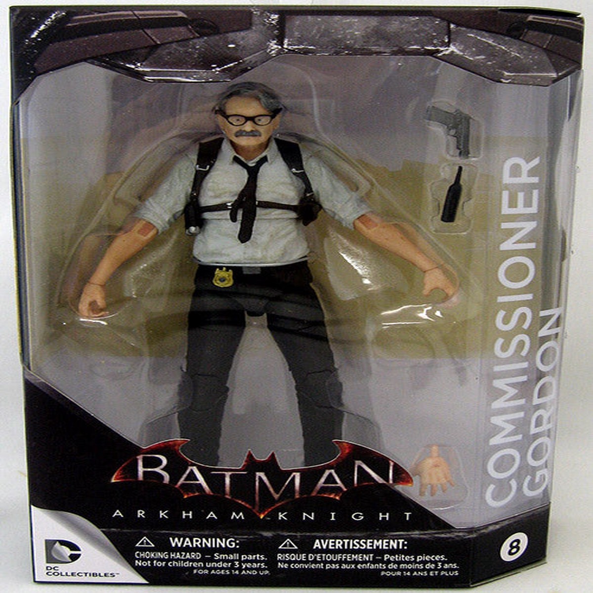 Batman Arkham Knight 6 Inch Action Figure - Commissioner Gordon