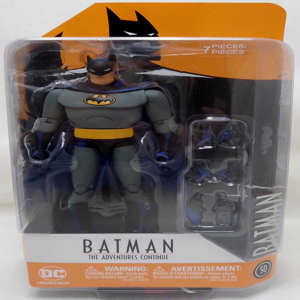 Batman The Animated Series 6 Inch Action Figure The Adventures Continues – Batman (Sub-Standard Packaging)
