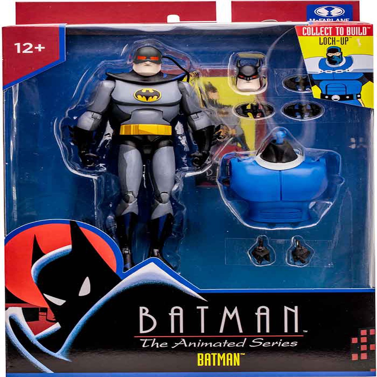 DC Direct Batman The Animated Series 7 Inch Action Figure BAF Lock-Up – Batman