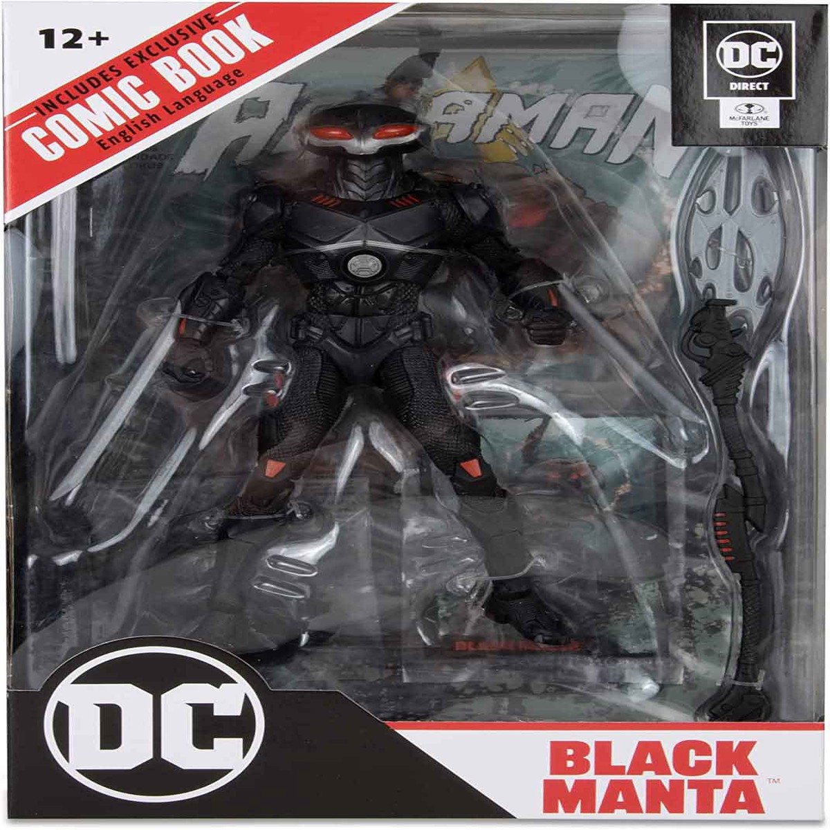 DC Direct Comic 7 Inch Action Figure Aquaman Wave 3 – Black Manta