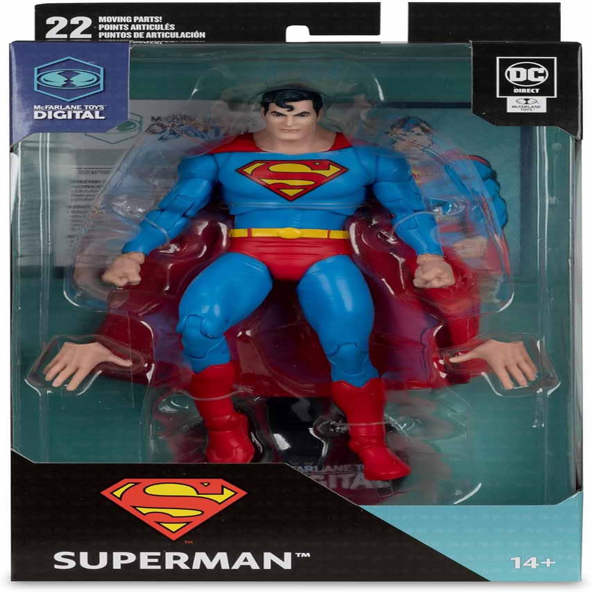 DC Direct Digital DC The Silver Age 7 Inch Action Figure – Superman