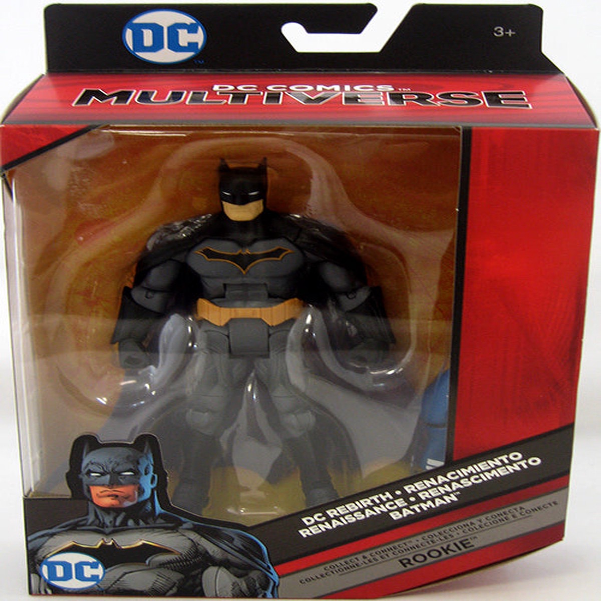 DC Multiverse 6 Inch Action Figure Bat Mech Suit Series – Batman (Piece #1) (Shelf Wear Packaging)
