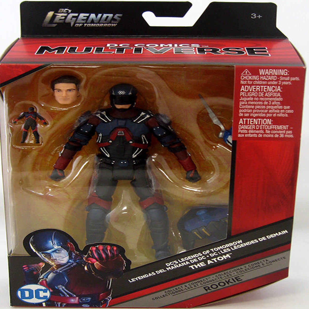 DC Multiverse 6 Inch Action Figure Bat Mech Suit Series – The Atom (Piece #5)
