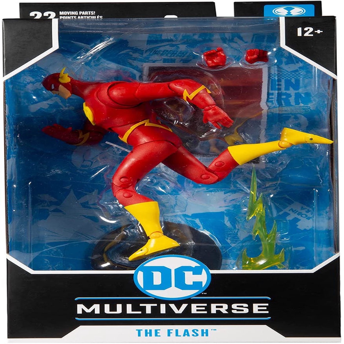 DC Multiverse Animated Series 7 Inch Action Figure – The Flash (Sub-Standard Packaging)