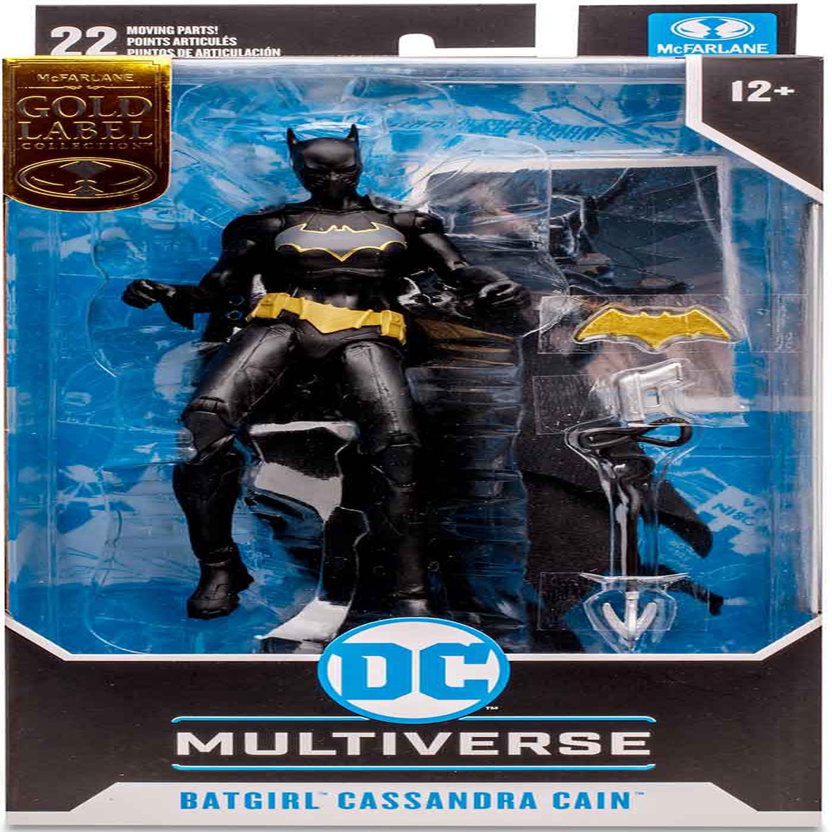 DC Multiverse Batgirls 7 Inch Action Figure Exclusive – Batgirl Cassandra Cain Gold Label