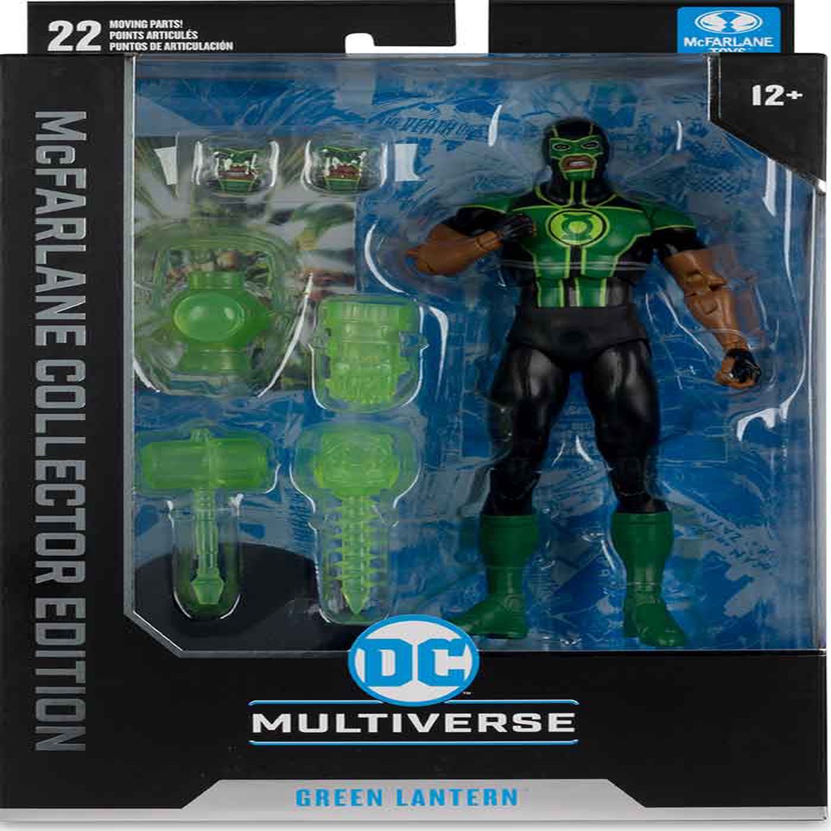 DC Multiverse Collector 7 Inch Action Figure Wave 8 – Green Lantern (Simon Baz)