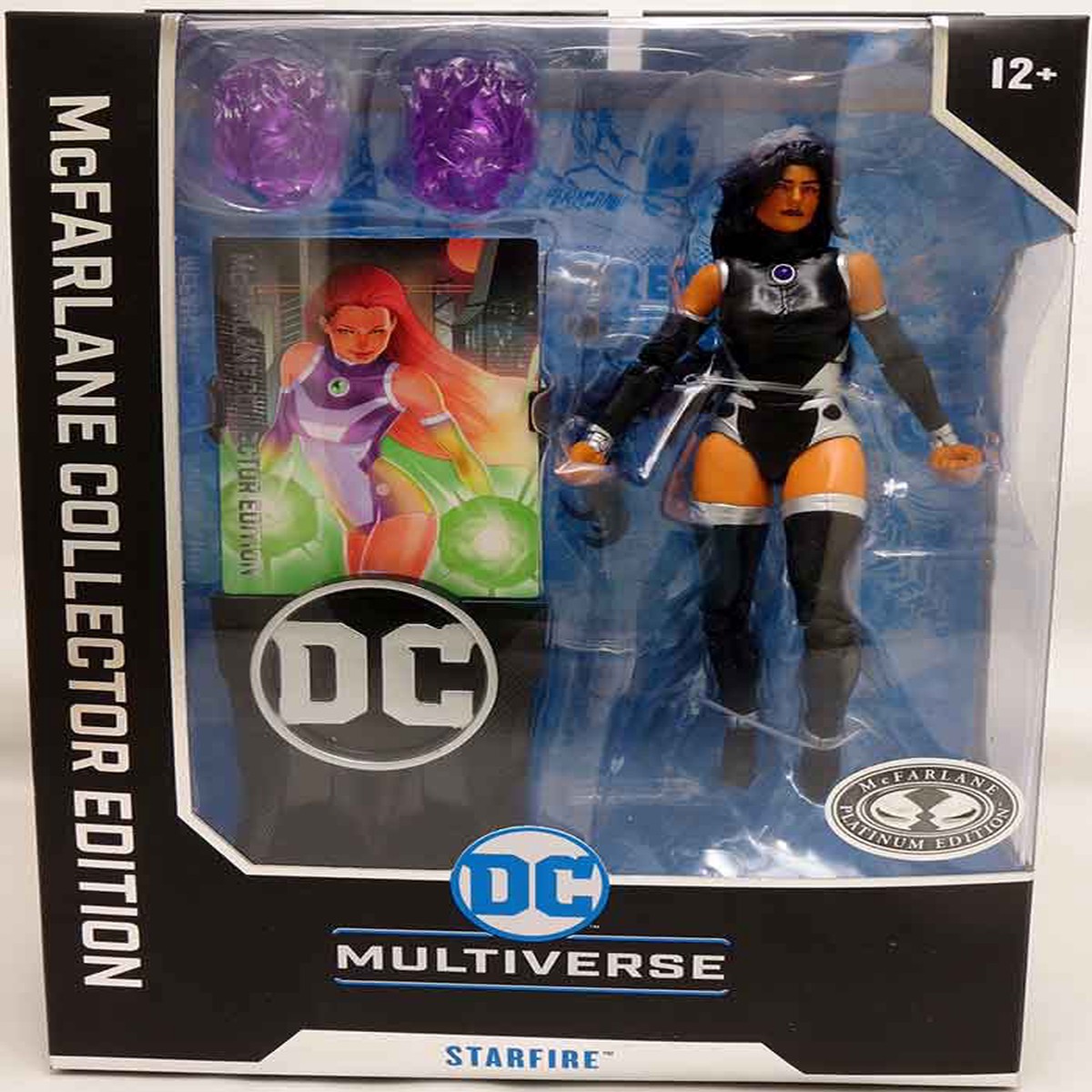 DC Multiverse Collector Edition 7 Inch Action Figure Wave 4 Exclusive – Blackfire Platinum