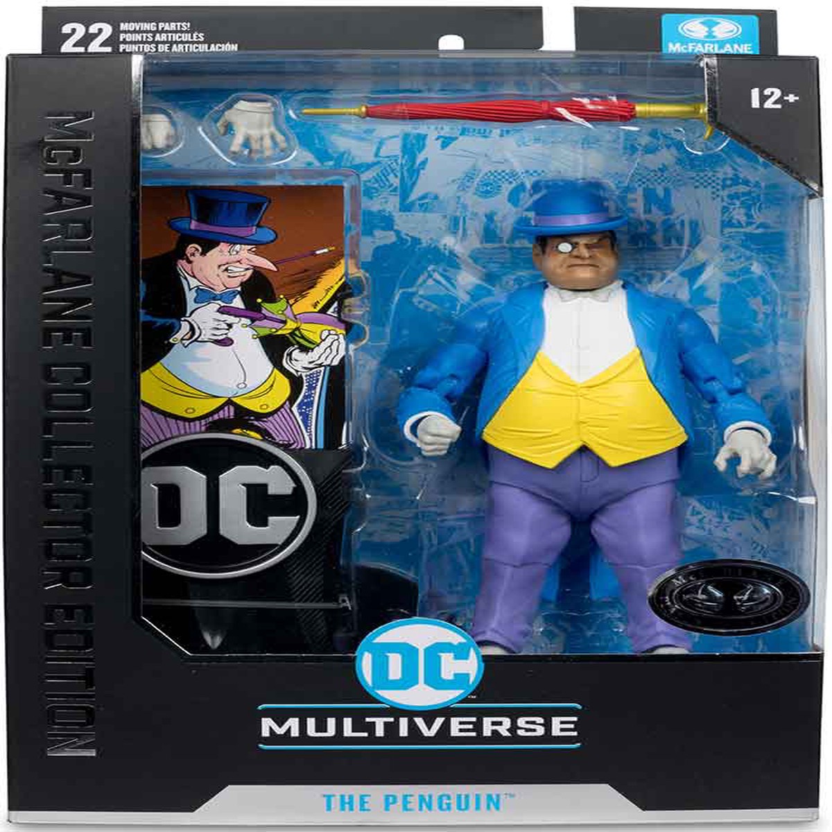 DC Multiverse Collector Edition 7 Inch Action Figure Wave 4 Exclusive – Penguin Platinum