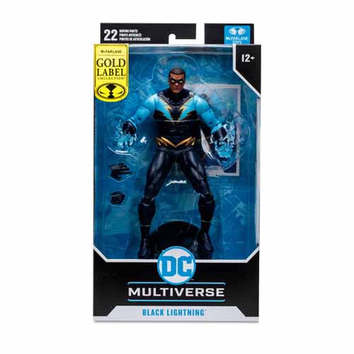 DC Multiverse Final Crisis 7 Inch Action Figure Exclusive – Black Lightning Gold Label