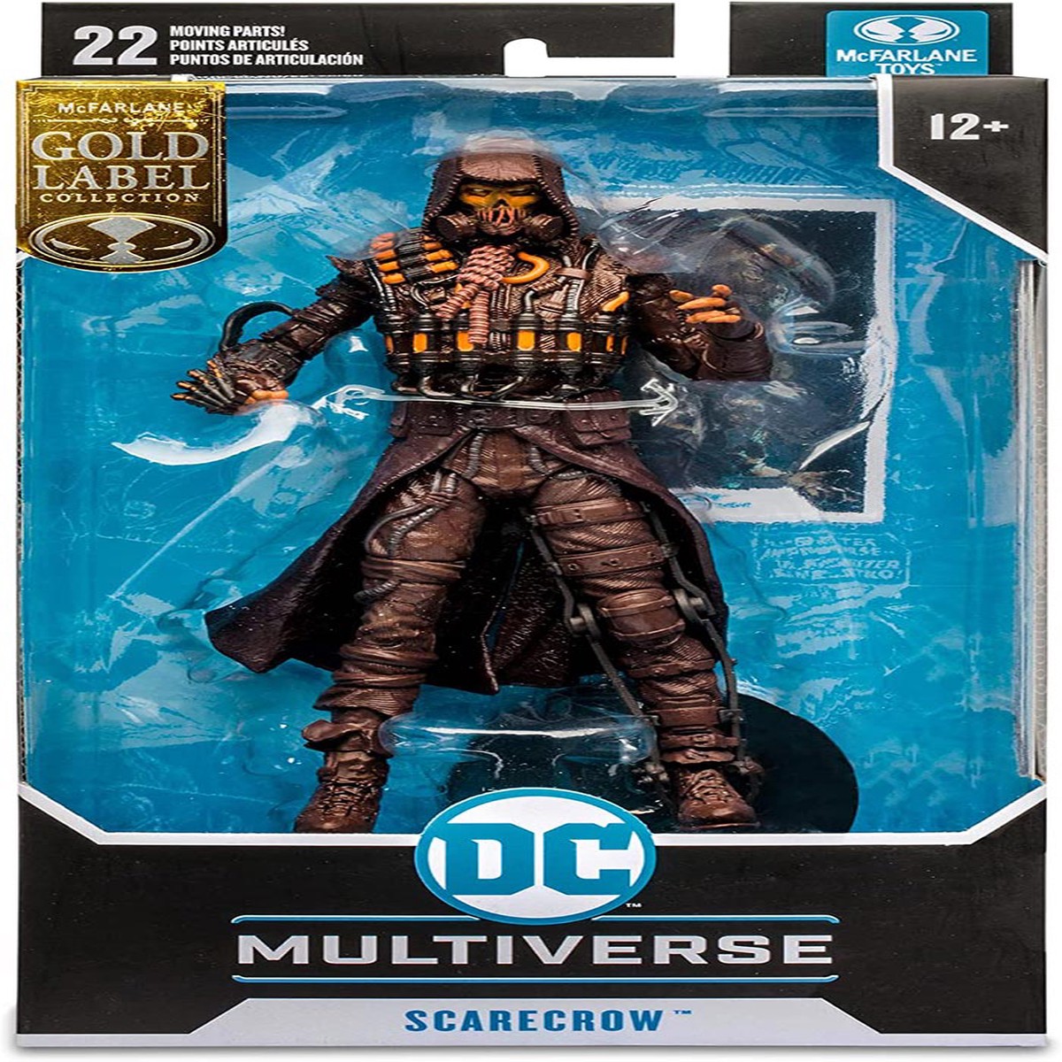 DC Multiverse Gaming 6 Inch Action Figure Arkham Knight Exclusive – Scarecrow Gold Label