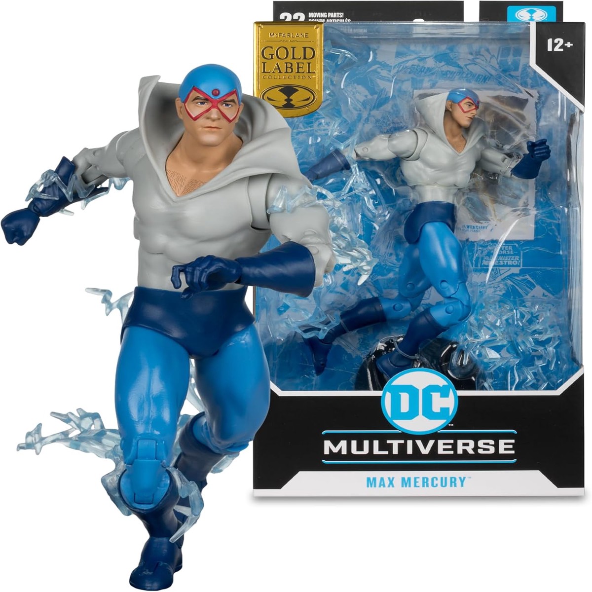 DC Multiverse The Flash 7 Inch Action Figure Exclusive – Max Mercury Gold Label