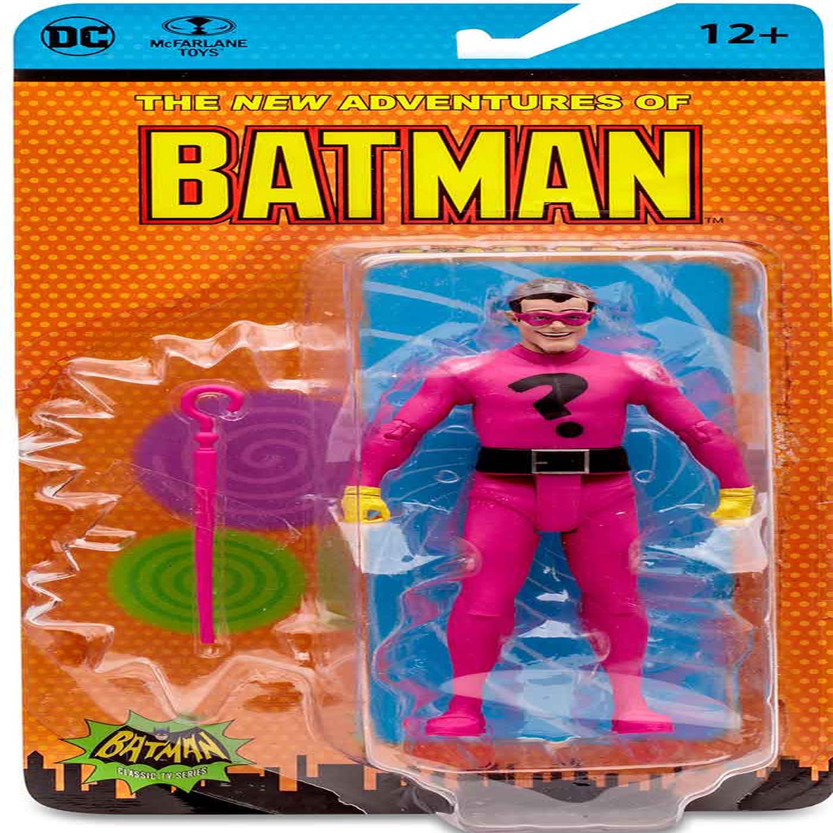 DC Retro The New Adventures of Batman 6 Inch Action Figure Series 1 – Pink Riddler