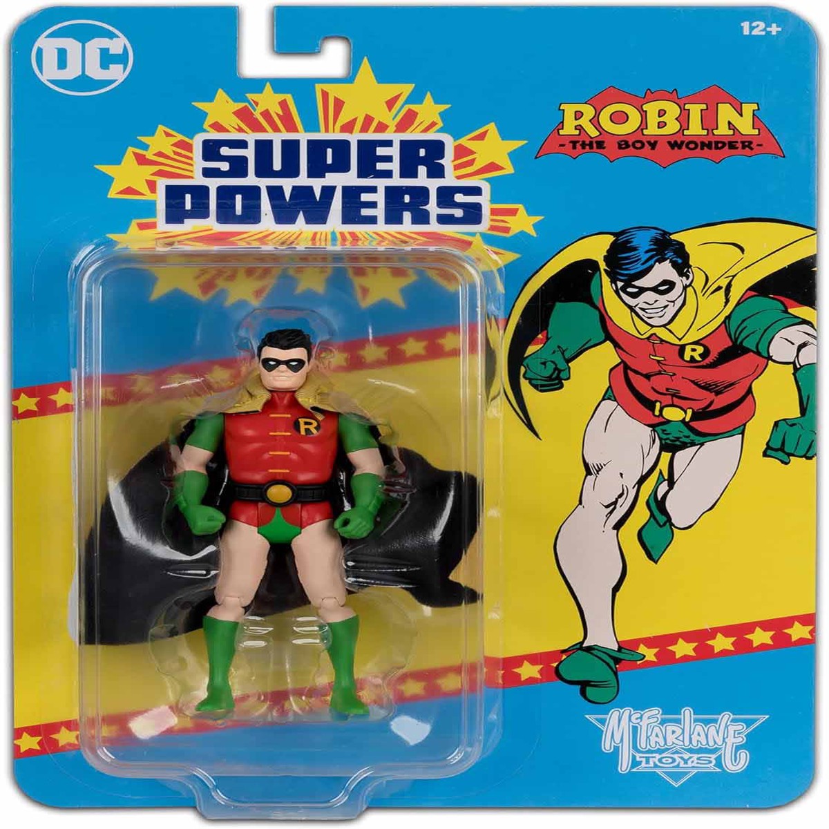 DC Super Powers 4 Inch Action Figure Wave 10 Crowdfunded Exclusive – Robin Dick Grayson Round Belt Buckle