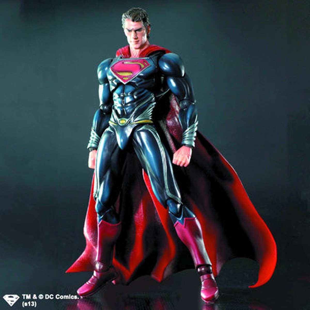 Man Of Steel 8 Inch Action Figure Play Arts Kai Series – Superman (Shelf Wear Packaging)