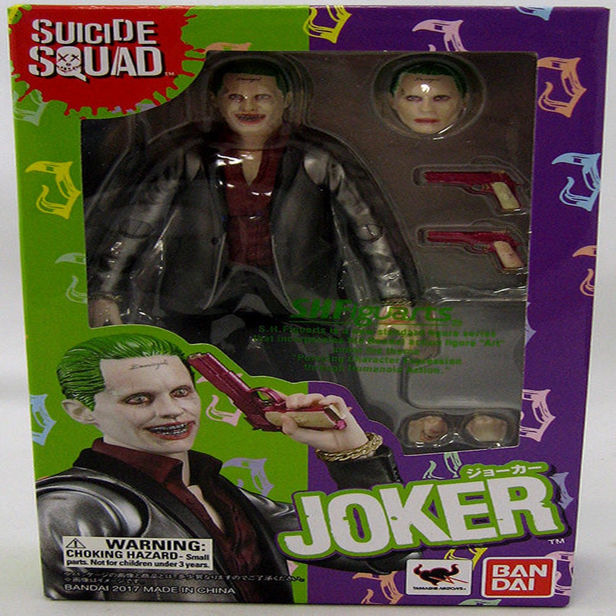 Suicide Squad 6 Inch Action Figure S.H. Figuarts – Silver Jacket Joker (Shelf Wear Packaging)