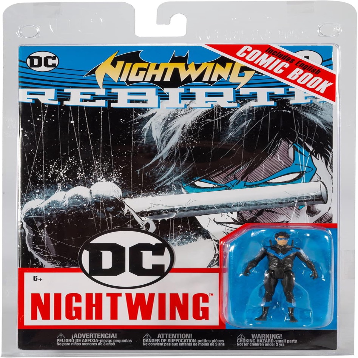 DC Direct 3 Inch Action Figure Page Punchers – Nightwing