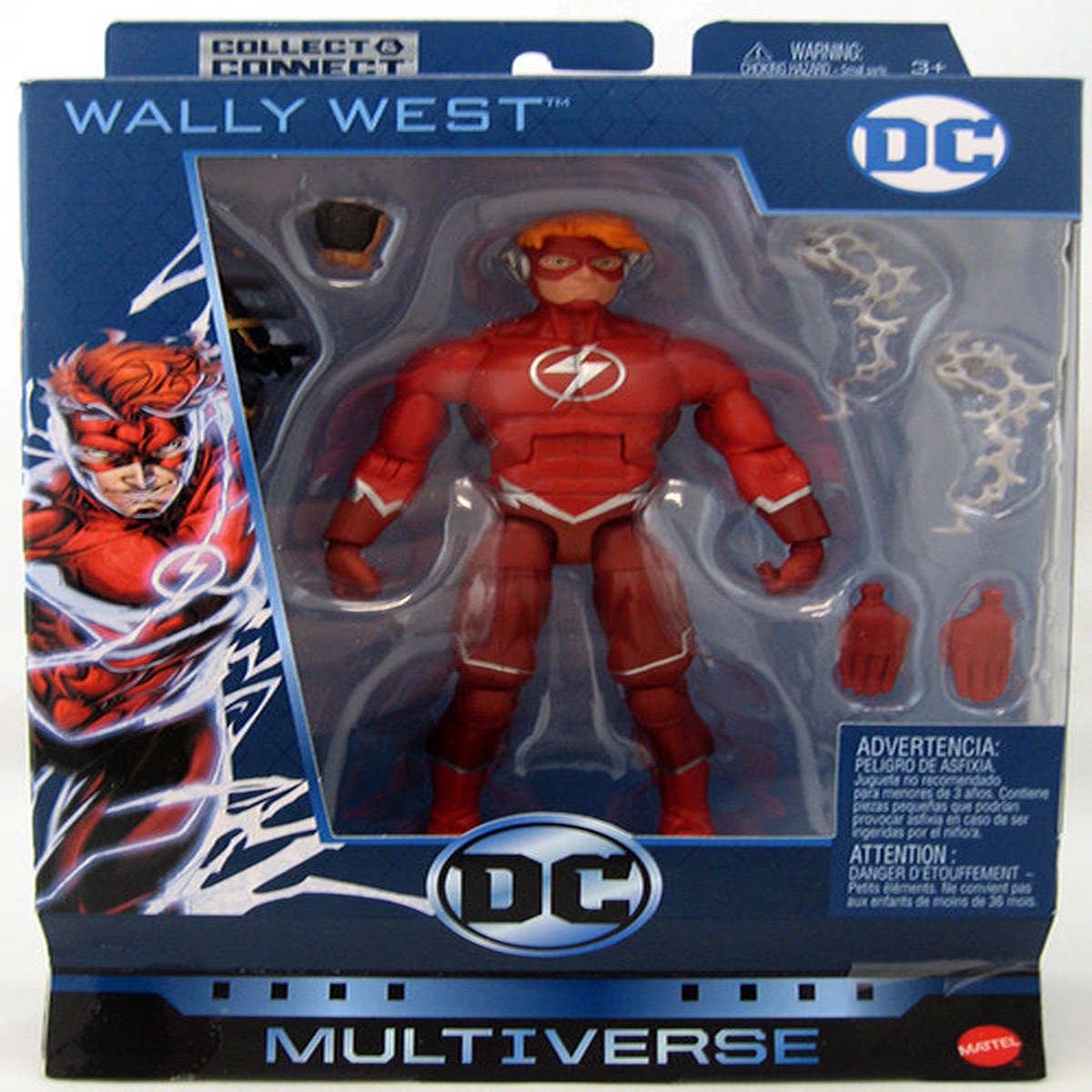 DC Multiverse 6 Inch Action Figure BAF Batman Ninja Series – The Flash Wally West