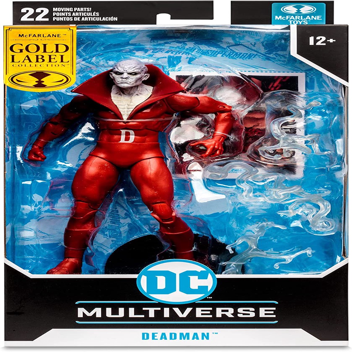 DC Multiverse Comics 7 Inch Action Figure DC Rebirth Exclusive – Deadman Gold Label