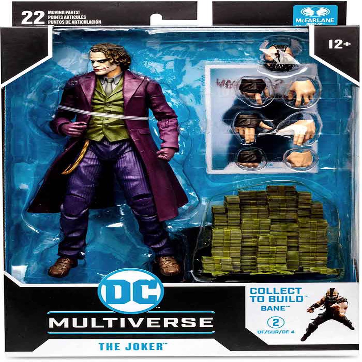 DC Multiverse Dark Knight 7 Inch Action Figure BAF Bane – The Joker