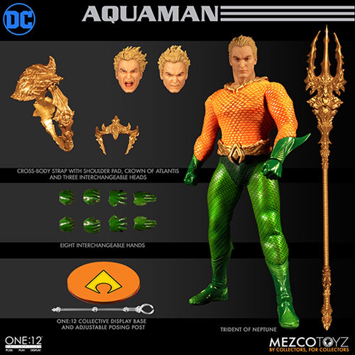 One-12 Collective 6 Inch Action Figure DC Comics – Aquaman