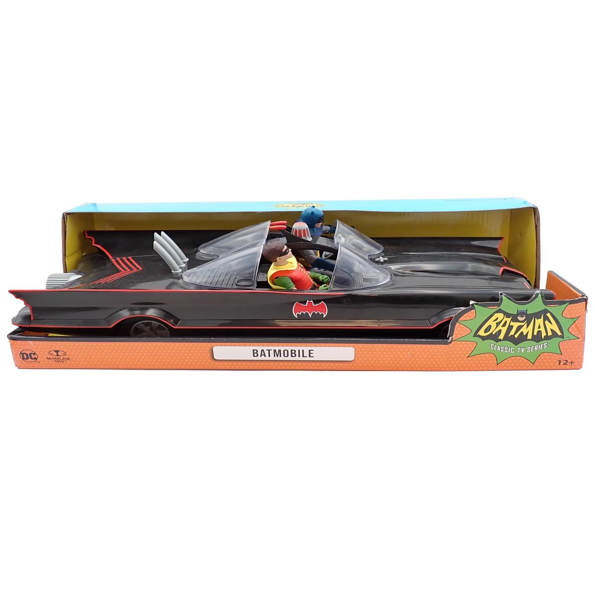 Batmobile w/ Batman & Robin – Classic TV Series Vehicle