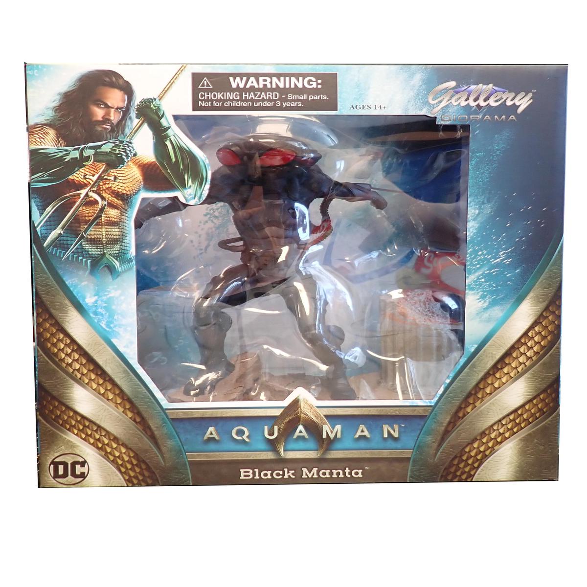 Black Manta Statue – Gallery Diorama [Pre-Owned]
