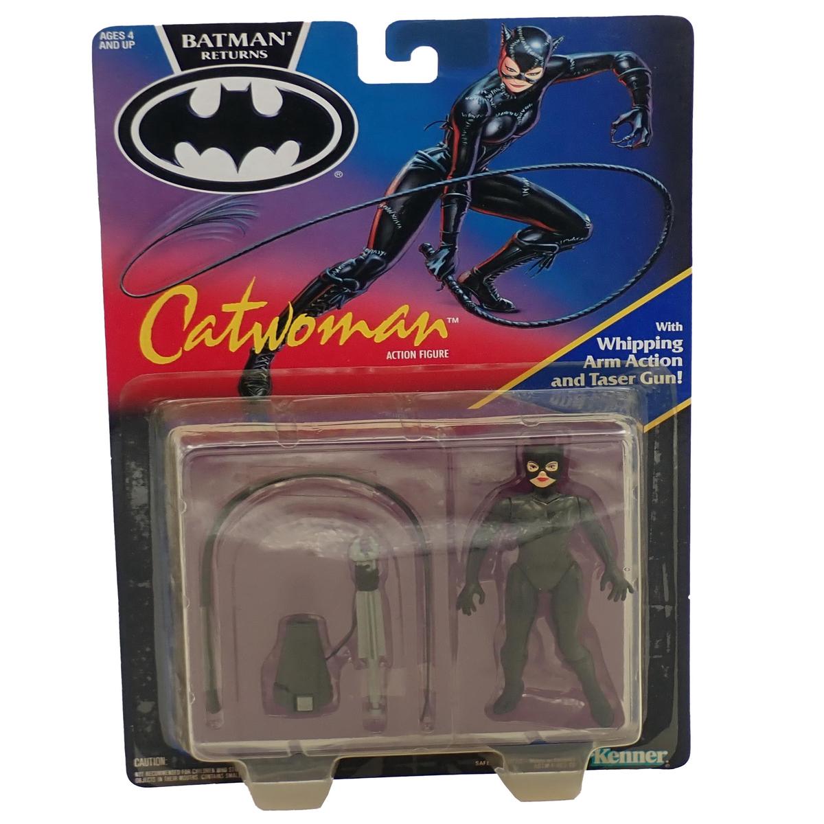 Catwoman with Whipping Arm Action and Taser Gun  – Batman Returns Figure