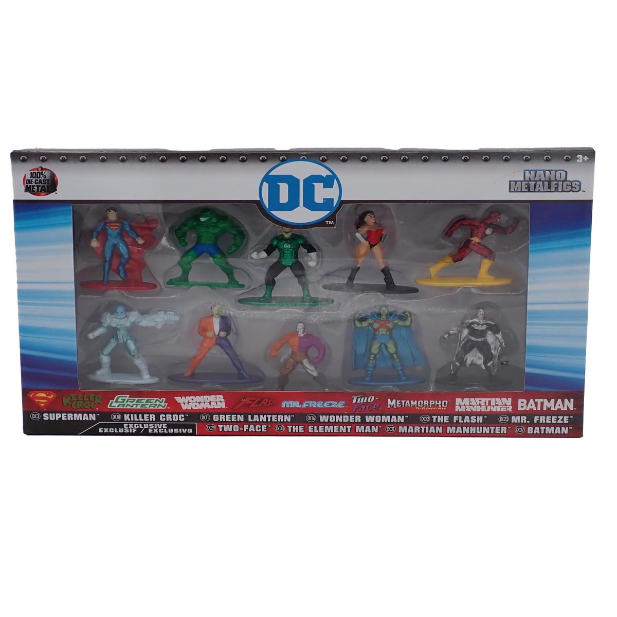 DC Nano Metalfigs – 10 Packs
