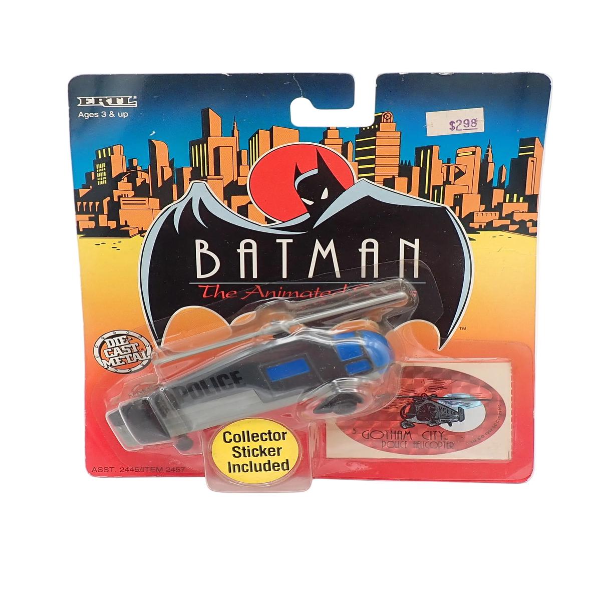 Gotham City Police Helicopter – ERTL Die Cast Metal