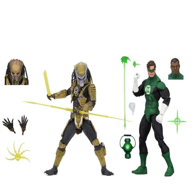 Green Lantern (Classic)  7 Scale Action Figures  Green Lantern and Sinestro Corps Predator 2-Pack