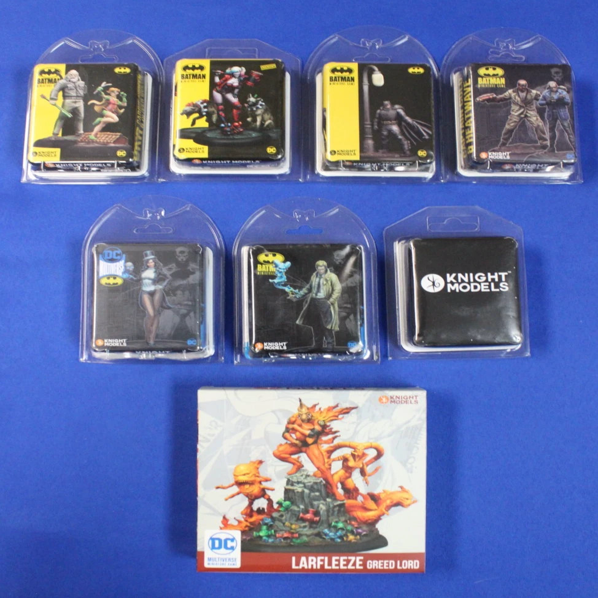 Knight Models Batman / DC Multiverse Miniature Game Mixed Lot of 8